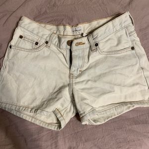 CALVIN KLEIN light wash Jean shorts